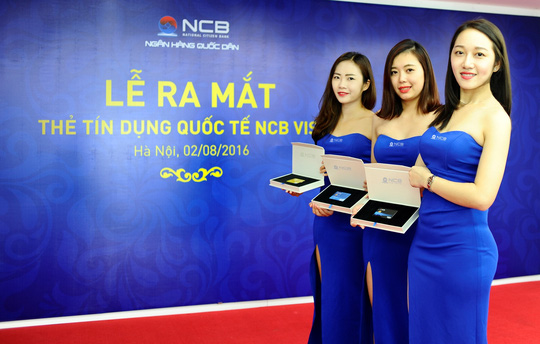 Ngân hàng Quốc dân ra mắt thẻ NCB VISA