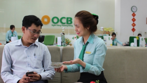 OCB chi hoa hồng cho người giới thiệu khách hàng 0,75% giá trị khoản vay