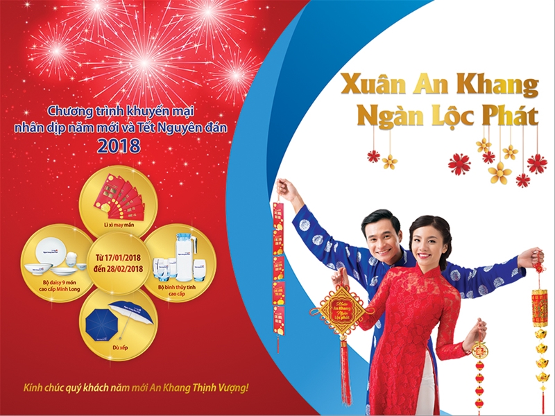 Bản Việt: khuyến mại “Xuân An khang – Ngàn Lộc phát”